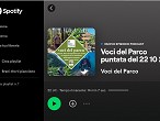 “VOCI DEL PARCO” è anche un podcast su Spotify